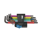 Hex Key Torx Set Wera 967/9 TX Multicolour HF1 - 9 Pieces - Genetik Sport